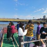 レポート：「東京湾クル－ジング（屋形船）外国人留学生と日本人学生の国際交流プログラム」が開催されました